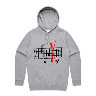 Bass sheet music  - AS Colour - Stencil Hood - Unisex Thumbnail