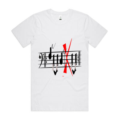 Bass sheet music  - AS Colour - Organic Cotton Unisex Tee Thumbnail