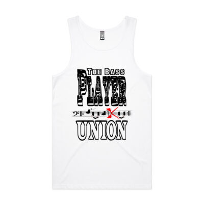 The Bass Player Union - AS Colour - Men's Lowdown Singlet Thumbnail