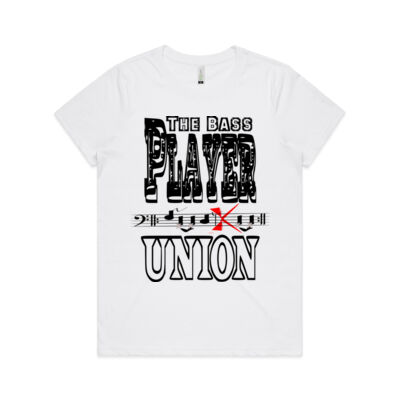 The Bass Player Union - AS Colour - Women's  Maple ORGANIC Tee Thumbnail