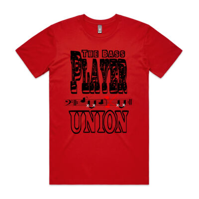 The Bass Player Union - AS Colour - Staple Crew Tee (Premium) Thumbnail