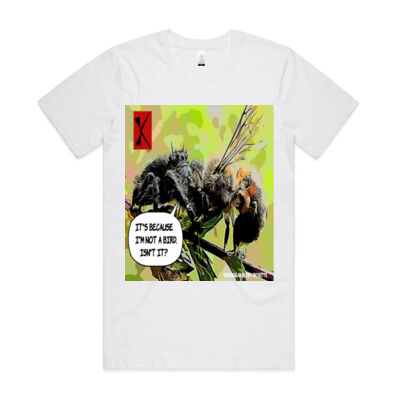 It's because I'm not a bird, isn't it? - AS Colour - Organic Cotton Unisex Tee Thumbnail