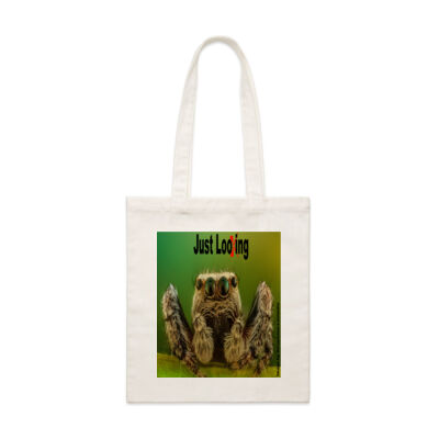 Spider "Just Looking" - AS Colour - Parcel Tote (Smallest) Thumbnail