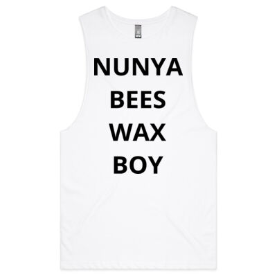 Nunya Bees Wax Boy - AS Colour - Barnard Tank Top - Muscle Tee Thumbnail