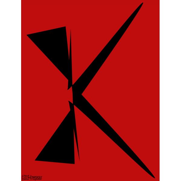 Black k on Red Thumbnail